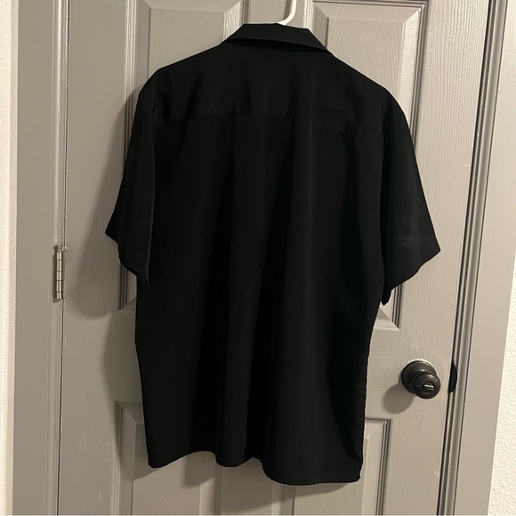 Harley-Davidson Black and Blue Flame Shirt - Picture 5 of 6